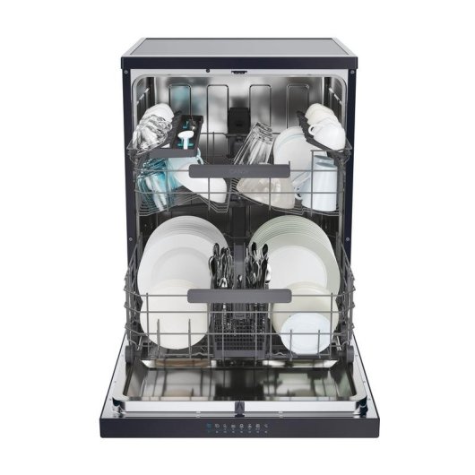 Lave-vaisselle Candy RapidO CF 5C6F0B 15 couverts C avec Wi-Fi