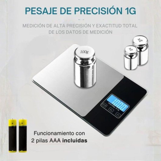 Bascula de cocina Smartia CRONTOL FOOD 15 kg 1 g App en espanol