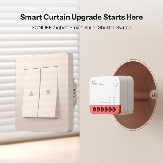 WLAN-Relais Sonoff MINI-ZBRBS Zigbee Rollladensteuerung Unterputz Repeater