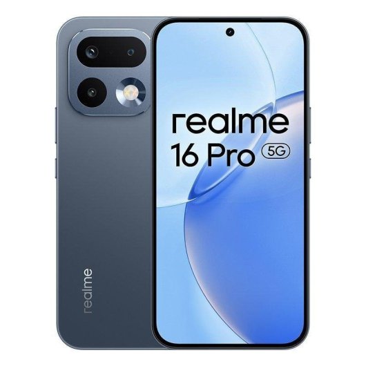 Realme 16 Pro 5G 8GB 256GB 6.7" Gris Incluye cargador 45W