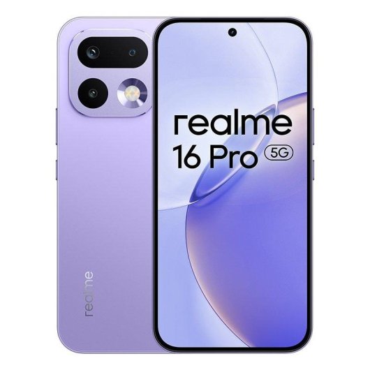 Realme 16 Pro 5G 8GB 512GB Morado Incluye cargador 45W