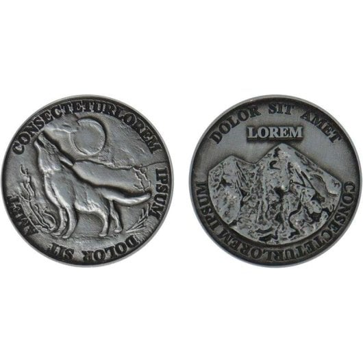 Moneda Réplica Resident Evil Village Fanattik Limitada Numerada 38mm