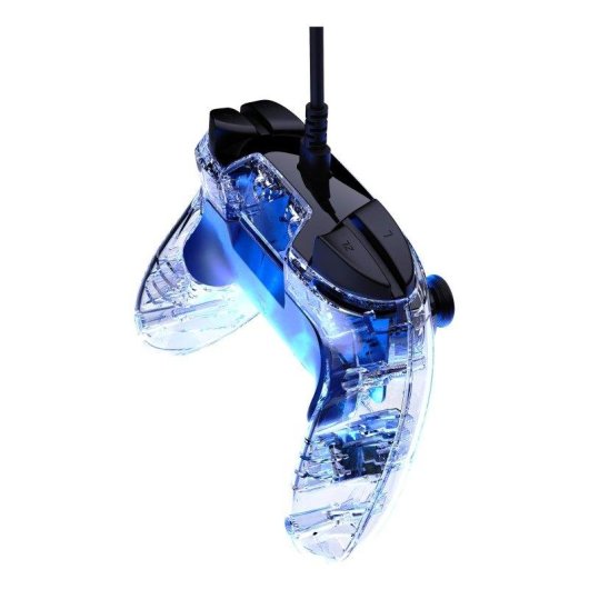 Manette Turtle Beach Afterglow Switch 2 RGB Filaire Transparente