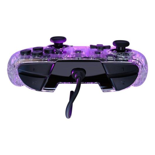 Manette Turtle Beach Afterglow Switch 2 RGB Filaire Transparente