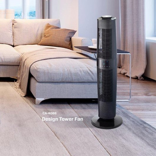 Ventilatore a torre Clean Air Optima CA-406B oscillazione 90 e 360
