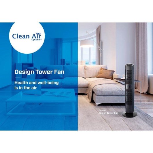 Ventilatore a torre Clean Air Optima CA-406B oscillazione 90 e 360