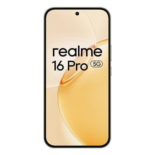 Realme 16 Pro 5G 8GB 256GB 6.78" Dorado Incluye cargador 45W