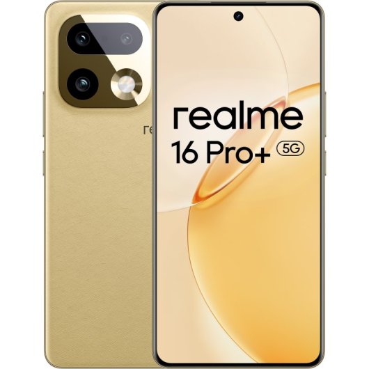 Realme 16 Pro Plus 5G 12GB 512GB 6.8" Dorado Incluye cargador 80W
