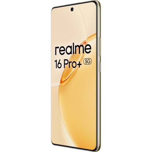 Realme 16 Pro+ 5G 12GB 512GB 6.8" Dorado Incluye cargador 80W
