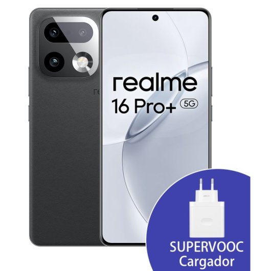 Realme 16 Pro+ 5G 8GB 256GB 6.78" Gris Incluye cargador 80W