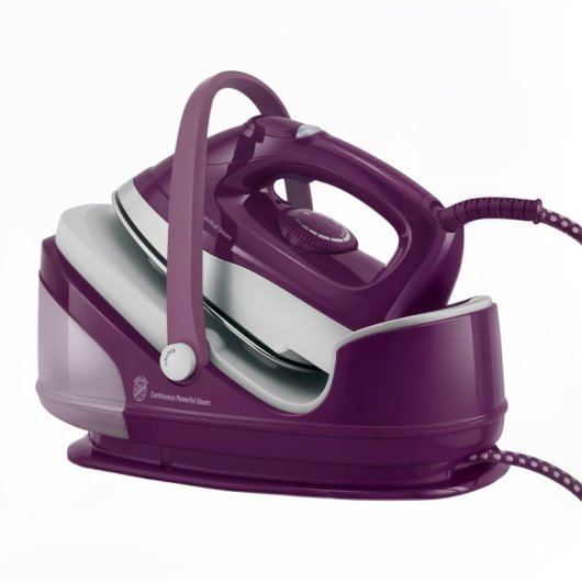 Estação de Engomar a Vapor H.koenig V8 2400 W | Alta Pressão 8 Bar | Vapor Contínuo 100 g/min | Base em Cerâmica | Reservatório de Água Removível de 1,7 L