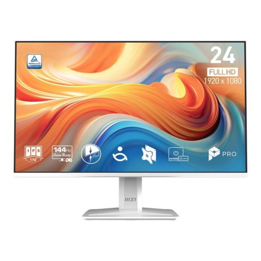 Monitor MSI Pro MP243W E14 23,8" FullHD 144Hz IPS HDR 45ms Altifalantes