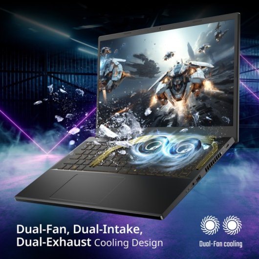 Portátil Acer Nitro V 15 ANV15-52 15.6" Intel Core i9-13900H 32GB 1TB SSD RTX 5060 Sin Sistema Operativo