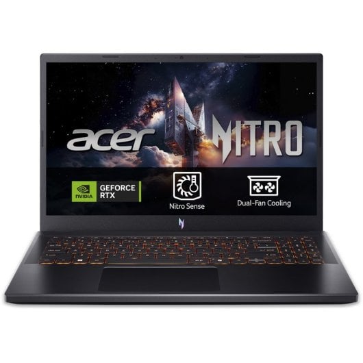 Portátil Acer Nitro V 15 ANV15-52 15.6" Intel Core i9-13900H 32GB 1TB SSD RTX 5050 Sin Sistema Operativo