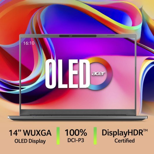 Portátil Acer Aspire 14 AI A14-61M 14" AMD Ryzen AI 5 330 16GB 512GB SSD Radeon Windows 11