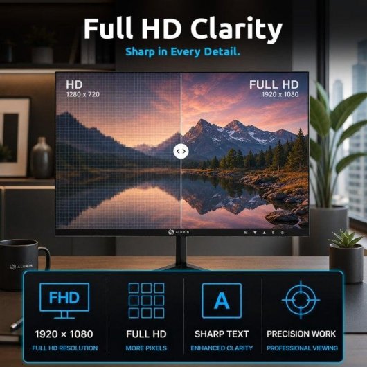 Monitor Alurin CoreVision 120IPSLite 24" FullHD 120Hz IPS HDR10 Adaptive Sync 2ms