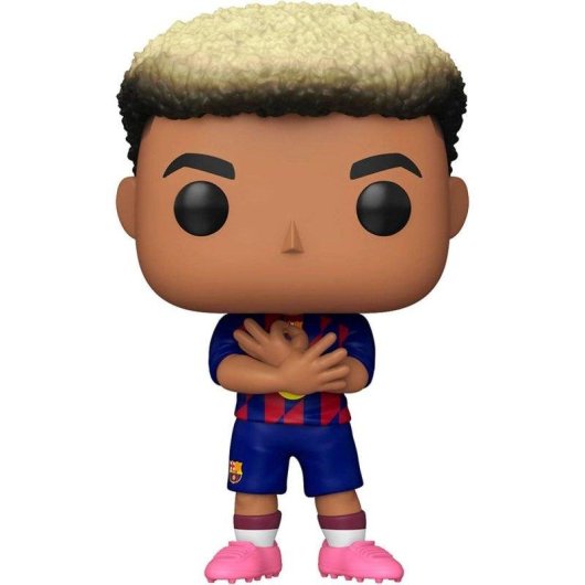 Figura Funko Pop FC Barcelona Lamine Yamal vinilo 10,7 cm caja ventana