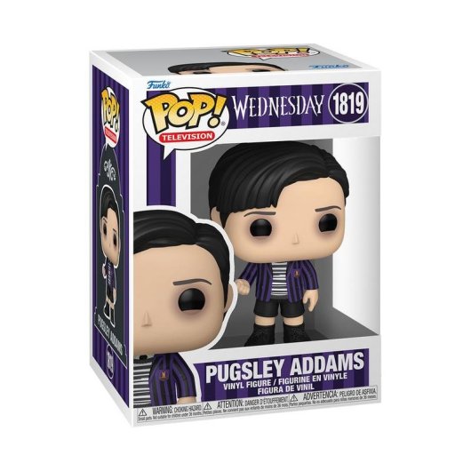 Sammelfigur Funko Pop Wednesday S2 Pugsley Addams Vinyl Mehrfarbig
