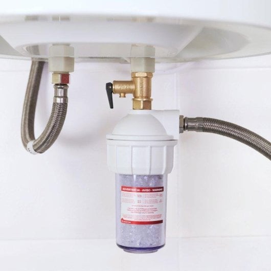 Termo eléctrico Ariston Lydos Wifi 100L vertical filtro antical soporte