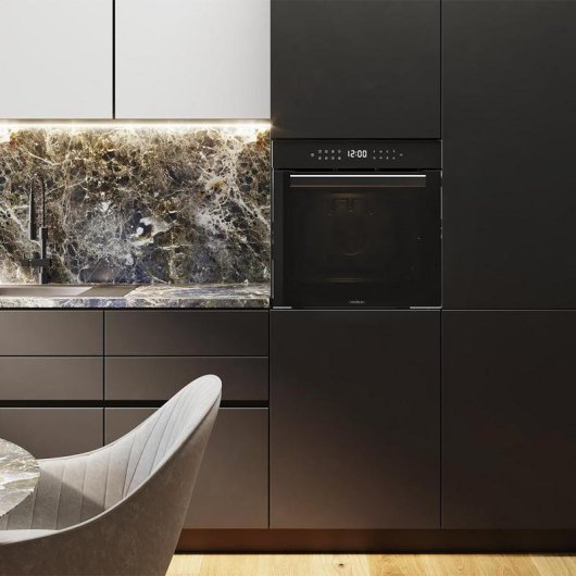 Elektro-Einbaubackofen Cecotec Bolero Hexa P506000 81 l schwarz Pyrolyse