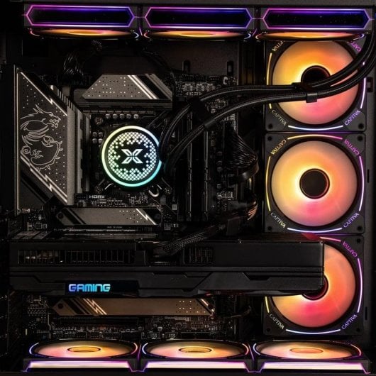 Desktop Captiva 99706 AMD Ryzen 9 9900X 32GB 1TB SSD Radeon RX 9070 XT WiFi6 RGB