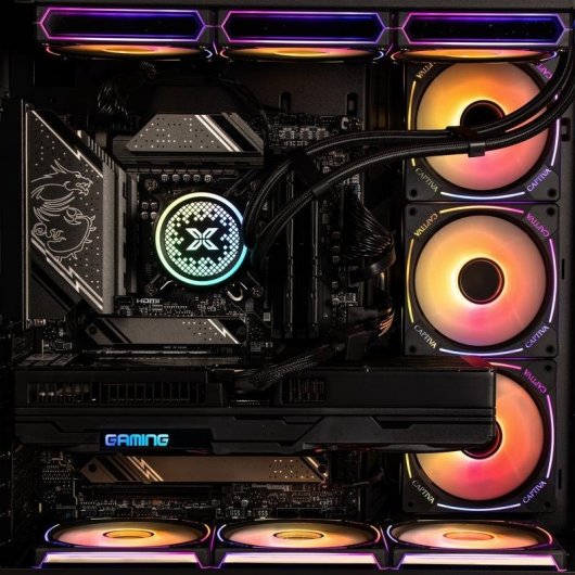 Desktop Captiva 99706 AMD Ryzen 9 9900X 32GB 1TB SSD Radeon RX 9070 XT WiFi6 RGB