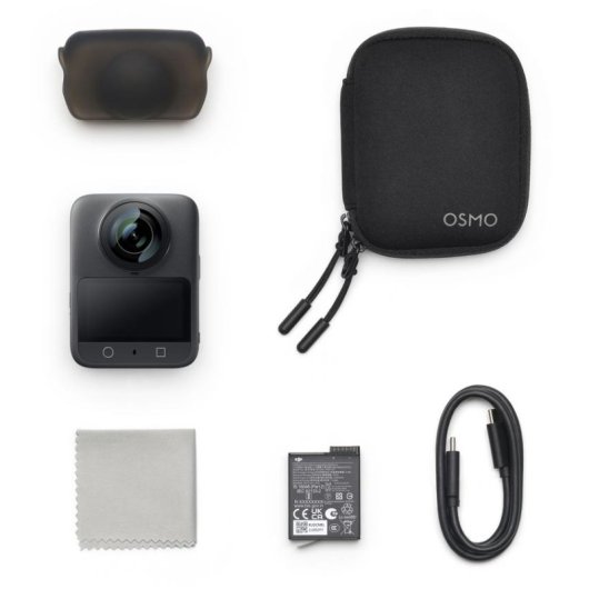 Cámara Deportiva DJI Osmo 360 8K UltraHD WIFI BT UltraWide Estabilização Avançada