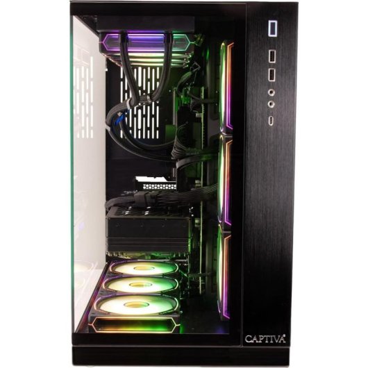 Desktop Captiva 99693 AMD Ryzen 7 9800X3D 64GB 1TB SSD Radeon RX 9070 XT Windows 11 WiFi 6 RGB