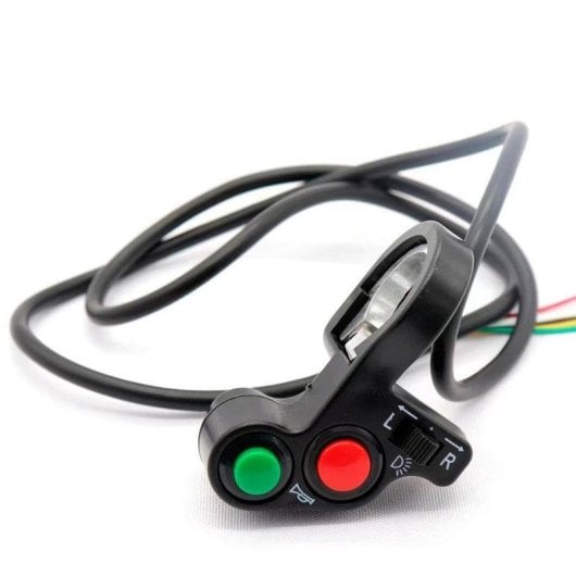 Schalter eWheel 99735 mit SM-Stecker für Blinker, Licht und Hupe