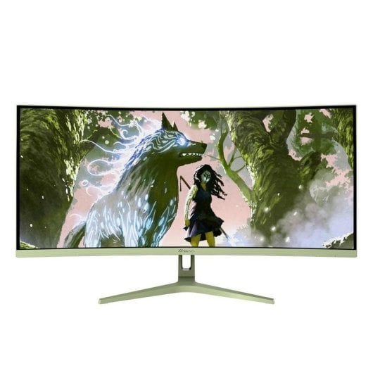 Écran PC Arozzi Nova Nova 34" UltraWide QHD 165Hz VA Courbé 1ms HDR Vert