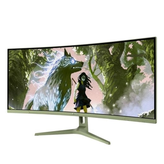 Écran PC Arozzi Nova Nova 34" UltraWide QHD 165Hz VA Courbé 1ms HDR Vert