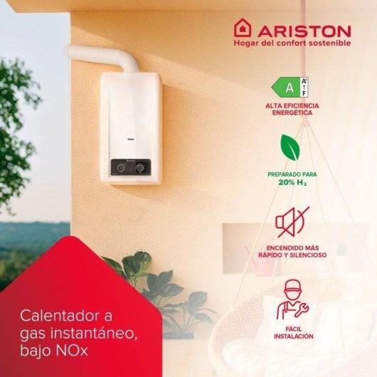Calentador a gas Ariston Akros R X 11 L/min exterior Low NOx