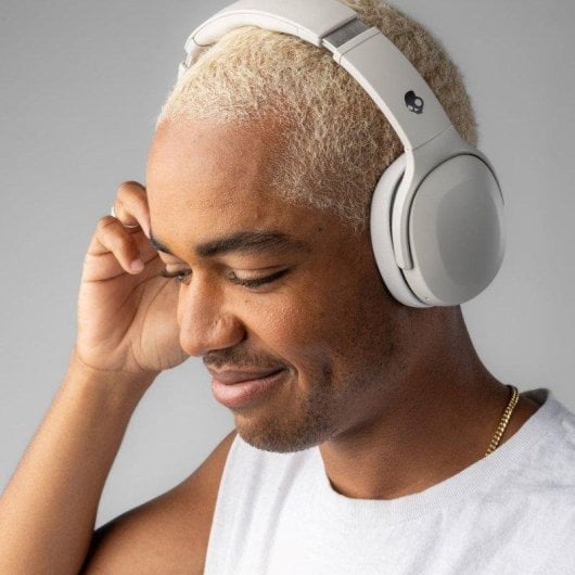 Auriculares Skullcandy Crusher 540 inalámbricos Bluetooth diadema plegables con batería de 40 h y carga rápida, color gr