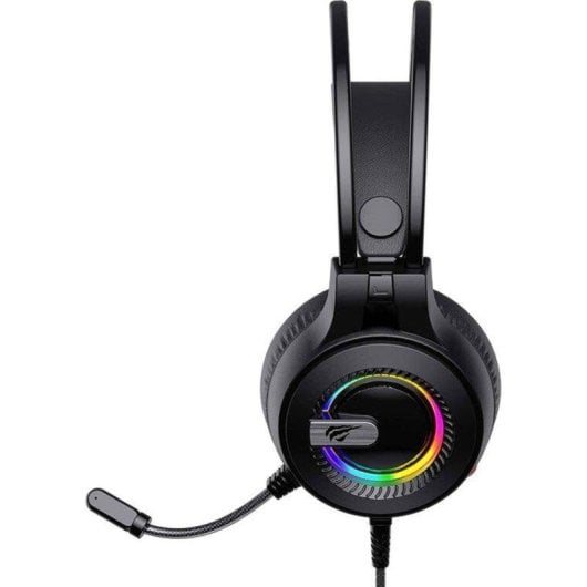 Kopfhörer Havit H2040d kabelgebunden USB und 3,5 mm Gaming mit Multicolor-Beleuchtung Schwarz