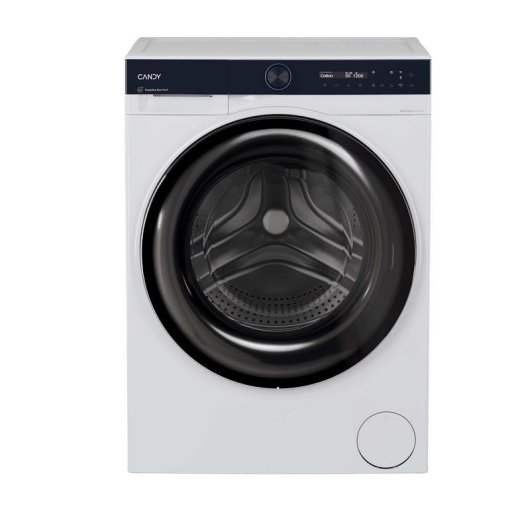 Máquina de Lavar Roupa Candy ProWash 700 9Kg 1400rpm A Preto/Branco WiFi IA Doseador Automático