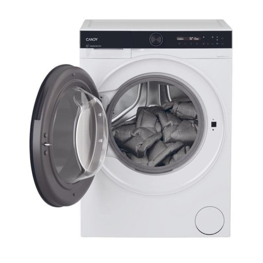 Lavadora Candy ProWash 700 Carga Frontal 9 kg 1400 rpm A Negra/Blanca WiFi IA