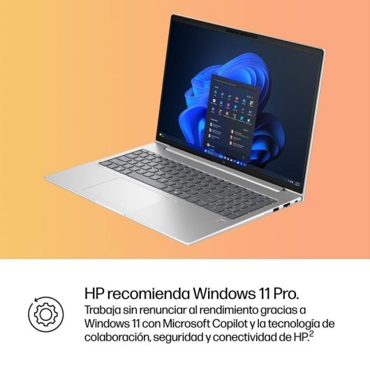 Portátil HP EliteBook 6 G1i 16" Intel Core Ultra 5 225U 24GB 512GB SSD Intel Graphics Windows 11 Pro
