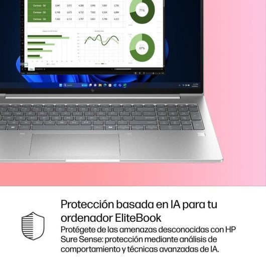 Portátil HP EliteBook 6 G1i 16" Intel Core Ultra 5 225U 24GB 512GB SSD Intel Graphics Windows 11 Pro