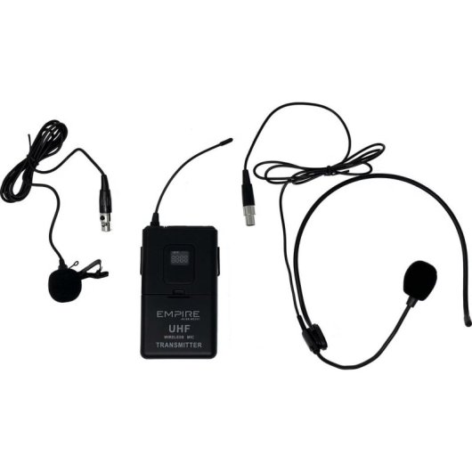 Microfono Empire AV.SB-NECK1 wireless da nuca con filtro antipop