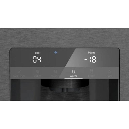 Frigorífico Americano Siemens iQ500 KF96DAXEA No Frost 183cm 574L E Preto Inox WiFi