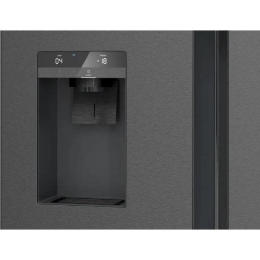 Frigorífico Americano Siemens iQ500 KF96DAXEA No Frost 183cm 574L E Preto Inox WiFi