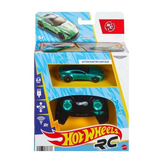 Voiture radiocommandee Mattel Hot Wheels JHW59 Aston Martin Vantage 1:64 turquoise