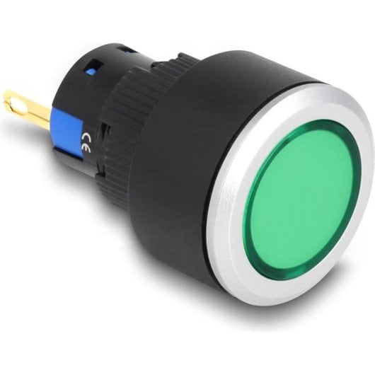 Lampe industrielle Delock 22055 LED verte IP40 IP65 250V 5A plastique