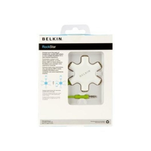 Audio-Adapter Belkin F8Z274BT 5x 3,5 mm gruen weiss