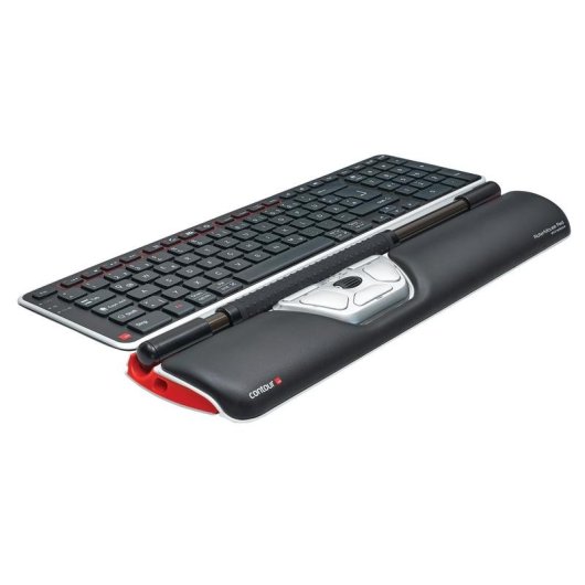 Ratón Contour Design RollerMouse Red Wireless 2800DPI Noir Ergonomique