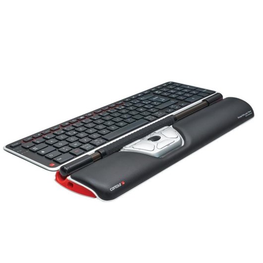 Ratón Contour Design RollerMouse Red Wireless 2800DPI Noir Ergonomique