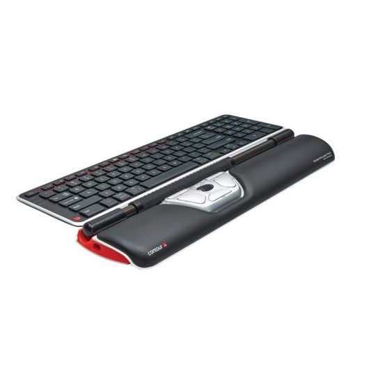 Ratón Contour Design RollerMouse Red Wireless 2800DPI Noir Ergonomique