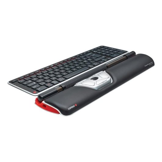 Ratón Contour Design RollerMouse Red Wireless 2800DPI Noir Ergonomique