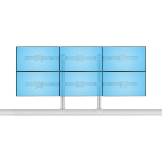 StarTech 6-MONITOR-ARM-A Monitorhalterung Tisch 6x 17-32" VESA 75x75-100x100 Max 48kg