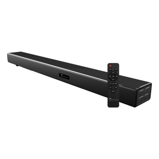 Barra de Sonido Techmade TM-ET030 2.0 120W Bluetooth HDMI ARC LED Negra